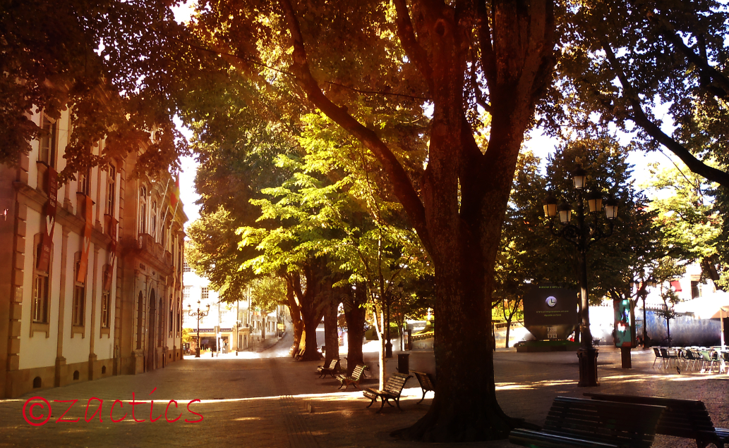 Praça da República ou Rossio em Viseu
